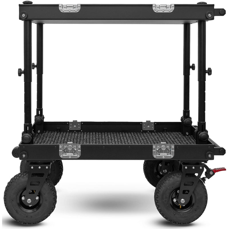 adicam STANDARD Film Cart with Height Adjustable Legs (Premium 10" Wheels, Silver Latches)