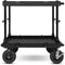 adicam STANDARD Film Cart with Height Adjustable Legs (9" Wheels, Black Latches)