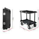 adicam STANDARD Film Cart with Height Adjustable Legs (9" Wheels, Black Latches)