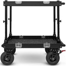 adicam STANDARD Film Cart with Height Adjustable Legs (Premium 9" Wheels, Silver Latches)