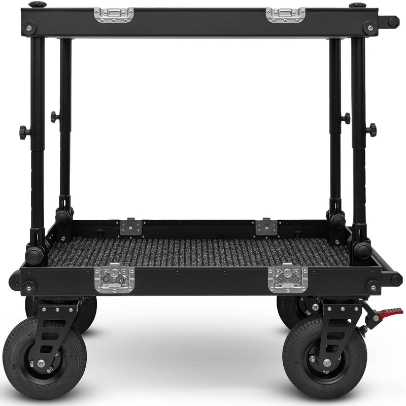 adicam STANDARD Film Cart with Height Adjustable Legs (Premium 9" Wheels, Silver Latches)