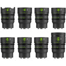 NiSi ATHENA PRIME T2.4/1.9 Full-Frame 8-Lens MASTER Kit (FUJINON G, No Drop-In Filter)