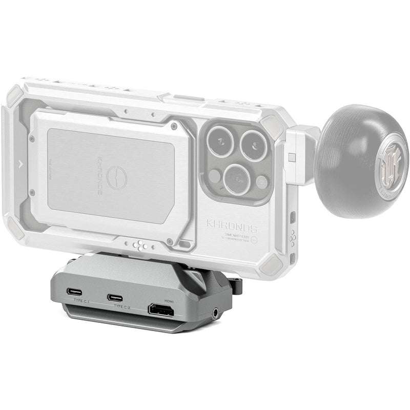 Tilta Khronos Quick Release USB-C Hub (Titanium White)