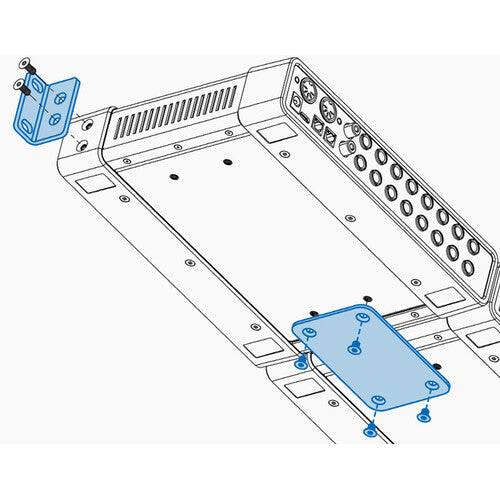 MOTU Half-Rack Coupler Kit for Two UltraLite-mk5 Units