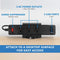 Mount-It! MI-7281B Power Strip and Clamp Desk Mount (Black)