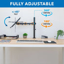 Mount-It! MI-7352LT Full-Motion Laptop Desk Mount with Cooling Tray