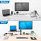 Mount-It! MI-7352LTMN Full-Motion Laptop & Monitor Desk Mount with Cooling Tray