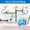 Mount-It! MI-7352LTMN Full-Motion Laptop & Monitor Desk Mount with Cooling Tray
