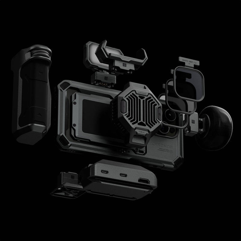 Tilta Khronos Lightweight Kit for iPhone 15 Pro (Space Gray)
