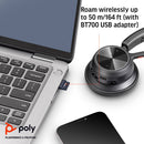 Poly Voyager 4320 Bluetooth Stereo Headset with BT700 USB-A Dongle (Microsoft Teams Certified)