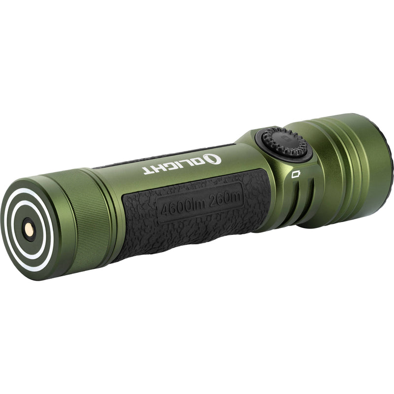 Olight Seeker 4 Pro Rechargeable LED Flashlight (Cool White LED, OD Green)