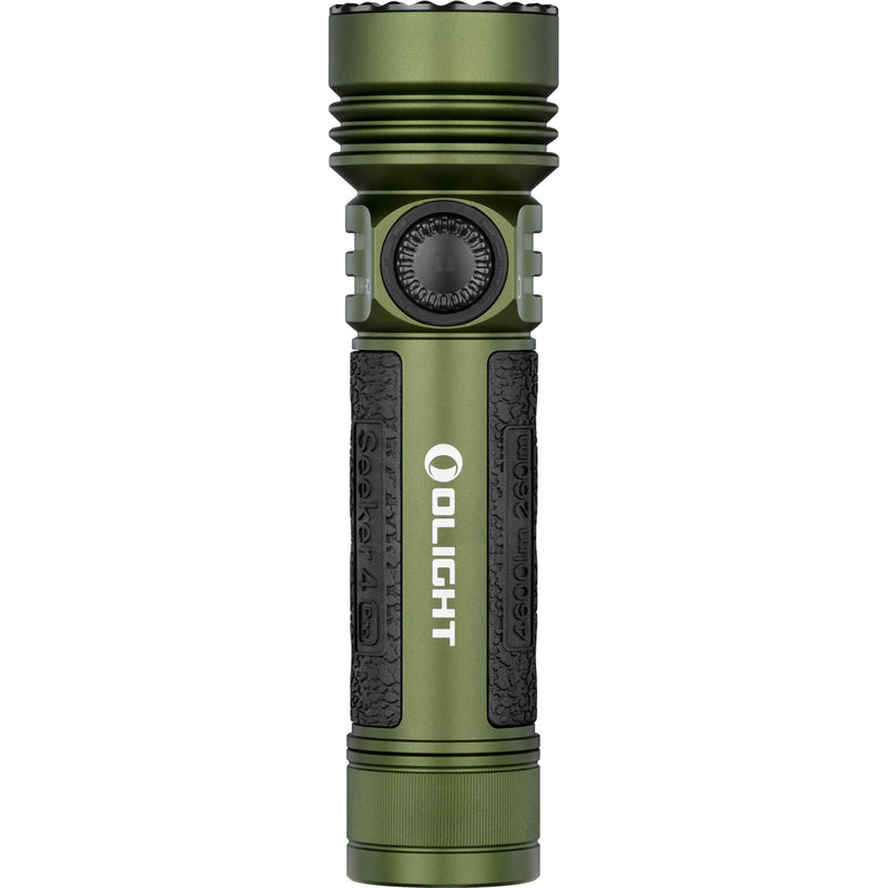 Olight Seeker 4 Pro Rechargeable LED Flashlight (Cool White LED, OD Green)
