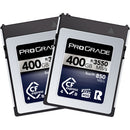 ProGrade Digital 400GB CFexpress 4.0 Type B Iridium Memory Card (2-Pack)