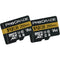 ProGrade Digital 512GB UHS-II microSDXC Memory Card with SD Adapter (2-Pack)