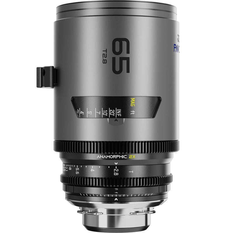DZOFilm PAVO 65mm T2.8 2x Anamorphic Prime Lens (Blue Coating, PL/EF Mount, Feet)