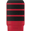 RODE WS14 Pop Filter for PodMic (Red)