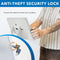 Mount-It! Anti-Theft Floor Stand with Document Holder for Apple iPad White