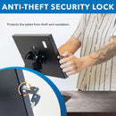 Mount-It! Anti-Theft Countertop Stand for Apple iPad (Black)