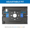 Mount-It! Anti-Theft Countertop Stand for Apple iPad (Black)