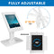 Mount-It! Anti-Theft Countertop Stand for Apple iPad (White)