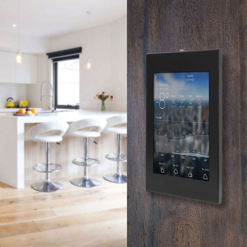 Mount-It! Anti-Theft Tablet Wall Mount for Apple iPad Models (Black)