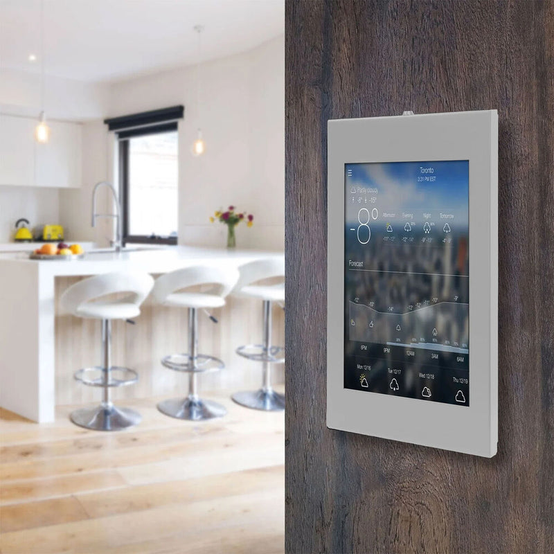 Mount-It! Anti-Theft Tablet Wall Mount for Apple iPad Models (White)