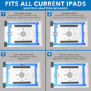 Mount-It! Anti-Theft Tablet Wall Mount for Apple iPad Models (White)