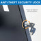 Mount-It! Anti-Theft Tablet Floor Stand with Height Adjustment for Apple iPad