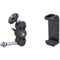 ARTCISE AS95C+MA Carbon Fiber Tripod with 75mm Bowl, Magic Arm, and Smartphone Holder