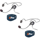 Eartec EP2CYB Evade E-PAK 2-Person Intercom System with Cyber Headsets (2.4 GHz)