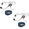 Eartec EP2CYB Evade E-PAK 2-Person Intercom System with Cyber Headsets (2.4 GHz)