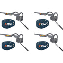 Eartec EP4LZ Evade E-PAK 4-Person Intercom System with Lazer-Pro Headsets (2.4 GHz)