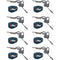 Eartec EP8LZ Evade E-PAK 8-Person Intercom System with Lazer-Pro Headsets (2.4 GHz)