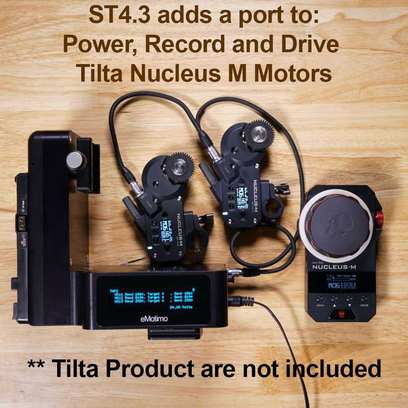 eMotimo Spectrum ST4.3 + Fz Pro + Dana Dolly Integration Bundle (Gold Mount)