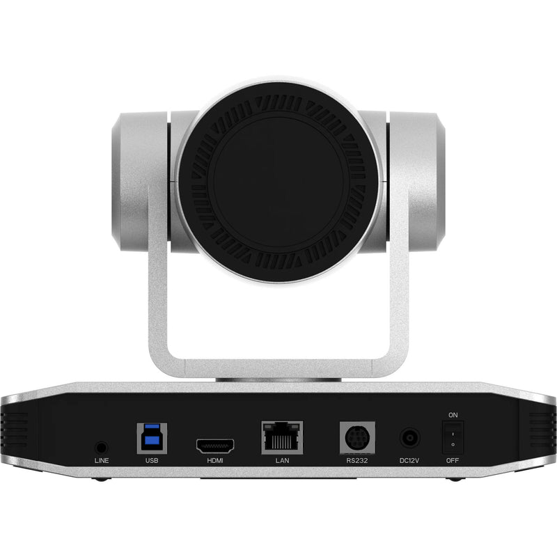 DVDO C7-1 4K PTZ Camera with HDMI/IP/USB 3.0 with AI Voice Tracking (Silver)