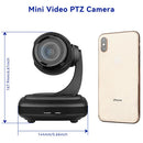 ROCWARE RC310 Mini PTZ Camera with 3x Optical Zoom
