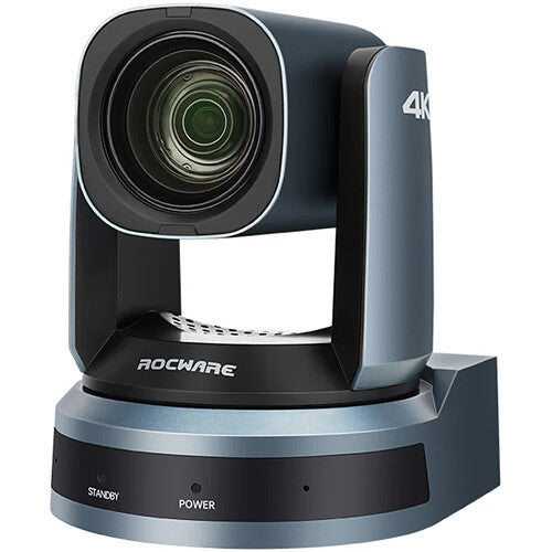 ROCWARE RC841U 4K UHD PTZ Camera with Auto Framing & Humanoid Tracking