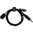 Deity Microphones W.Lav Pro Omni Lavalier Microphone with 3.5mm Locking Connector & White Mic Hiding Kit