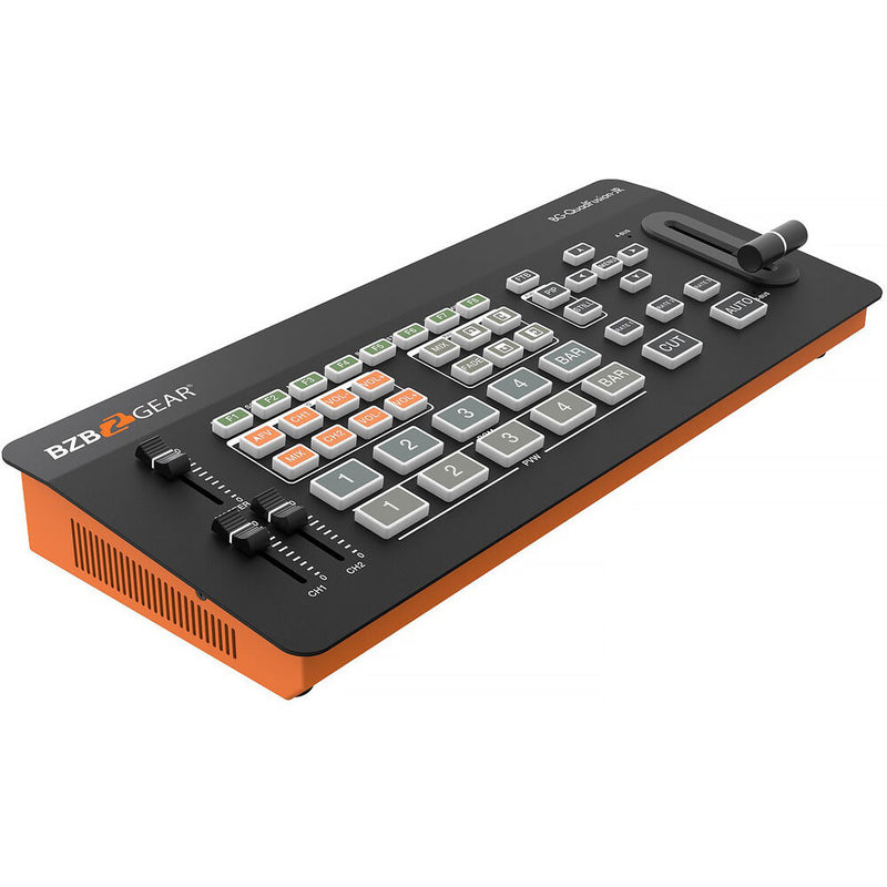BZBGEAR 4-Channel Full HD Live Streaming HDMI/DP Switcher with USB 3.0 Capture Card