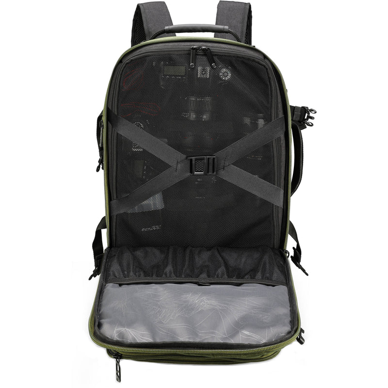 Swissdigital Berg Pro XL Camera Backpack (Dark Green, 37L)