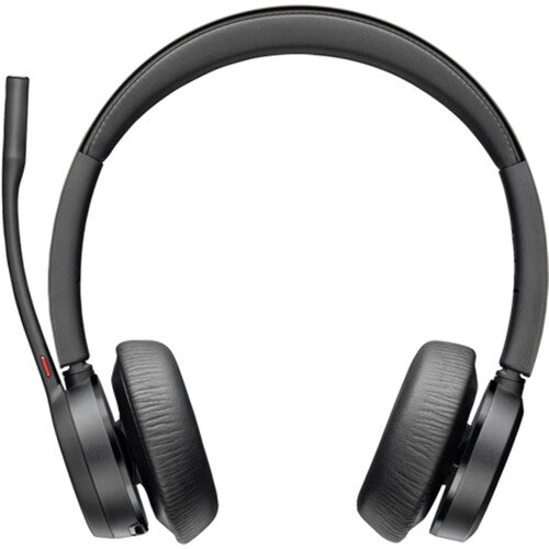 Poly Voyager 4320 Bluetooth Stereo Headset with BT700 USB-A Dongle and Charging Stand (Microsoft Teams Certified)