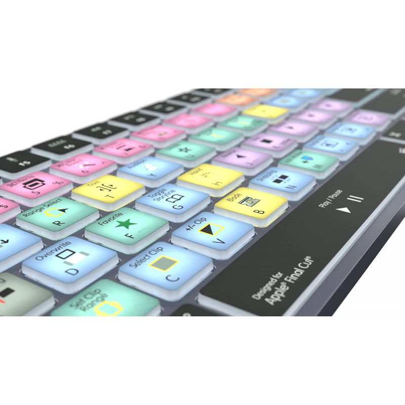 Logickeyboard TITAN Apple Final Cut Pro X Wireless Keyboard for Mac