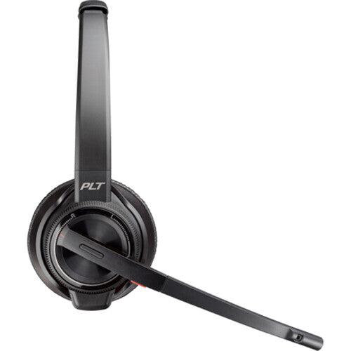 Poly Savi 8220 UC Wireless USB DECT Stereo Headset (Microsoft Teams Certified)