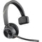 Poly Voyager 4310 Bluetooth Mono Headset with BT700 USB-A Dongle and Charging Stand