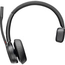 Poly Voyager 4310 Bluetooth Mono Headset with BT700 USB-A Dongle and Charging Stand