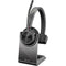 Poly Voyager 4310 Bluetooth Mono Headset with BT700 USB-A Dongle and Charging Stand (Microsoft Teams Certified)