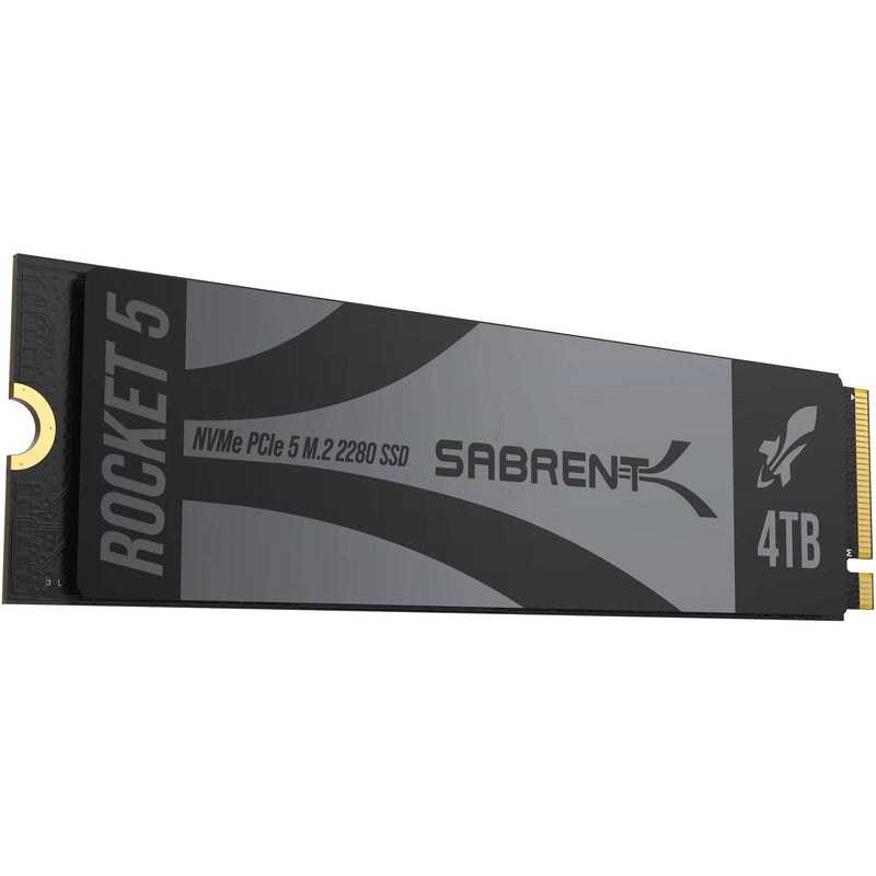 Sabrent 4TB Rocket 5 PCIe 5.0 M.2 NVMe Internal SSD