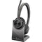 Poly Voyager 4320 Bluetooth Stereo Headset with BT700 USB-C Dongle and Charging Stand