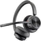 Poly Voyager 4320 Bluetooth Stereo Headset with BT700 USB-A Dongle and Charging Stand