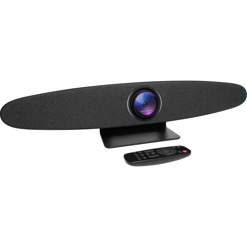 ROCWARE RC10 All-in-One UHD 4K USB Video Bar with Auto Framing